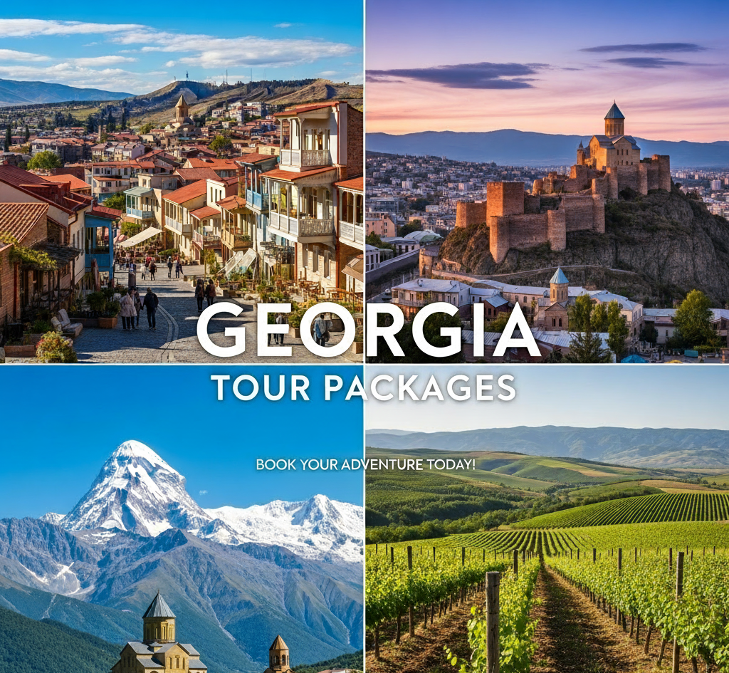  Georgia tour packages from Thane 
