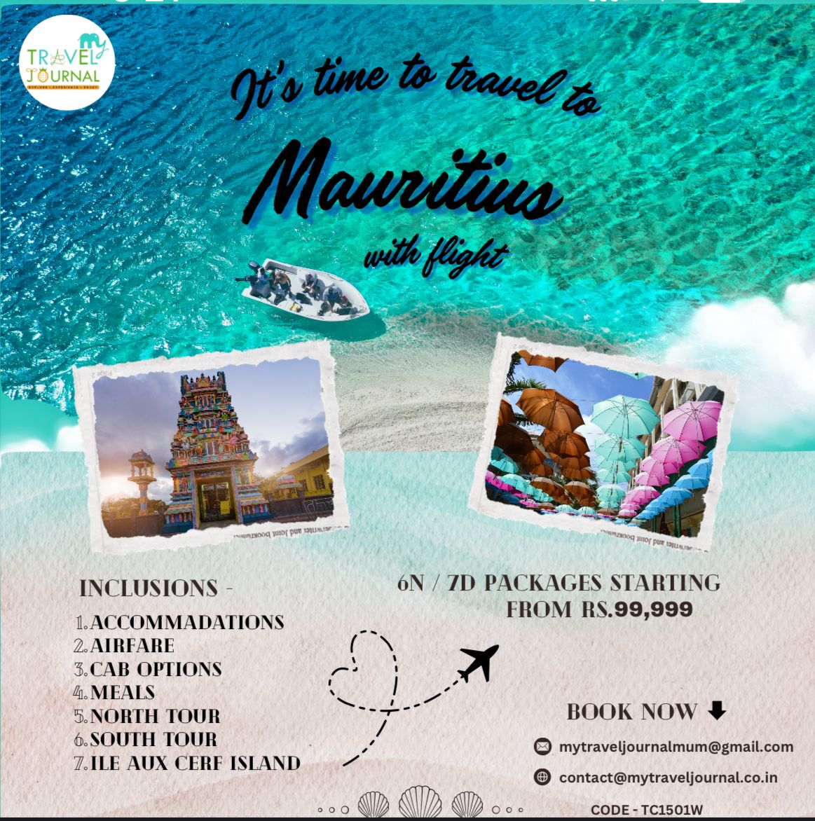 Mauritius Tour Packages